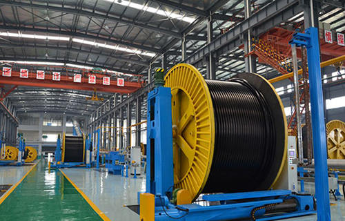 500kV超高壓懸鏈式交聯生產線